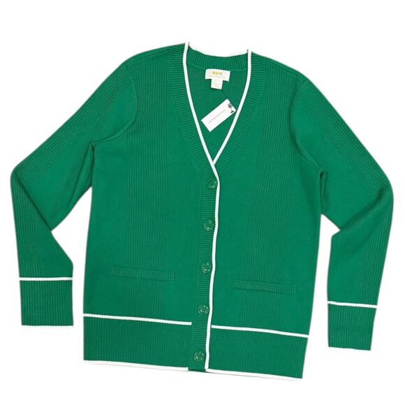 NWT Anthropologie Tipped V-Neck
Cardigan - Picture 7 of 7